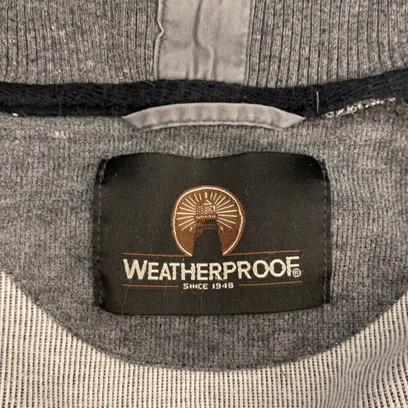 Men’s Jacket, Grey, Size Large, Weatherproof - Picture 4 of 6